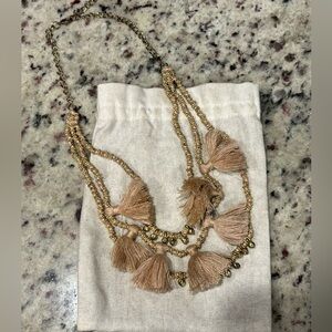 Bluma Project Luna necklace in Sand